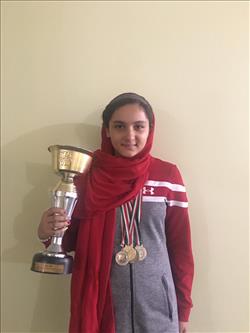 مدال آوری دختران شناگر خراسانی در المپیاد استعدادهای برتر کشور