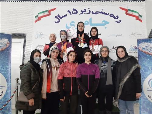 مسابقات زیر 15 سال دختران شهر ری آبان 1400