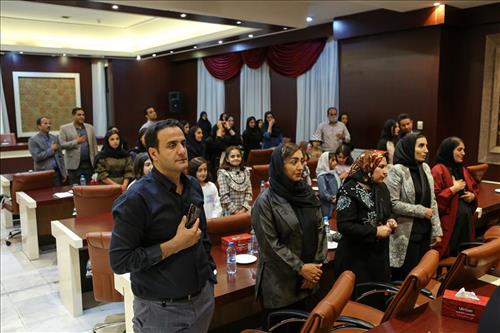 مراسم تجلیل از شناگران دختر و مربیان آنها که در سالهای 1400و 1401 افتخار آفرینی نمودند - شهریور ماه 1401