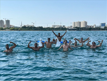 حضور شناگر مشهدی در اردوی تیم ملی آبهای آزاد